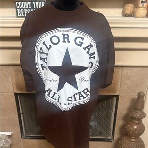Brown Taylor Gang All-Star T-Shirt